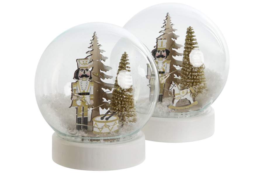 BOLA DECORACION LED 9.5X9.5X11.5 206779