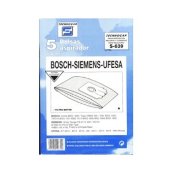 BOLSA ASPIRADOR UFESA 915639