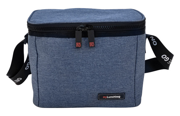 BOLSA ALIMENTOS TERMICA 4 AZUL JASPEADO