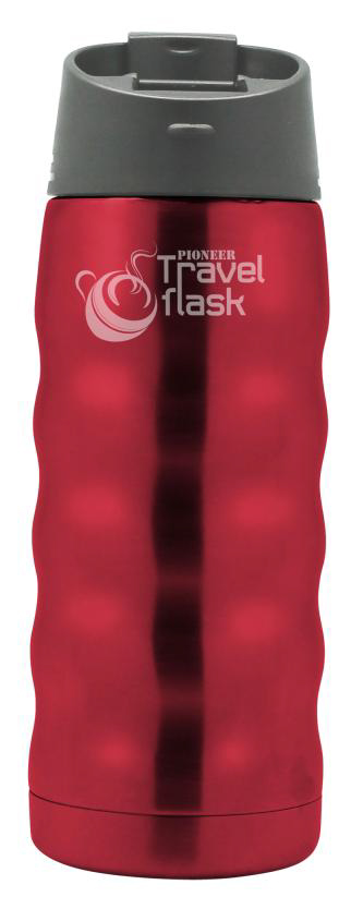 BOTELLA TERMO METAL.ROJO 0,35L SVX350MR