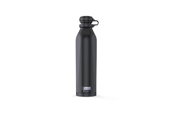 BOTELLA TERMO INOX EVO DES500 ML - NEGRA