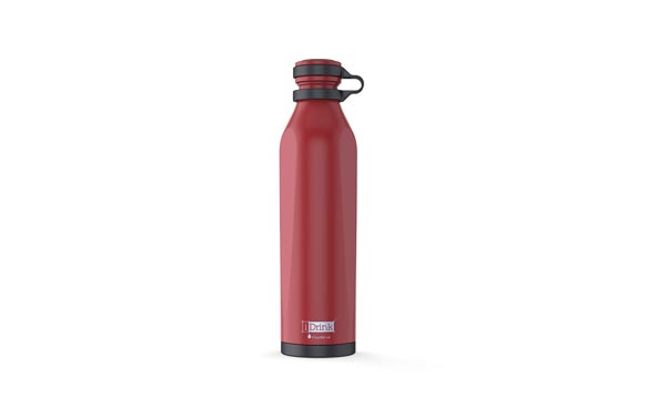BOTELLA TERMO INOX EVO DES500 ML - ROJA