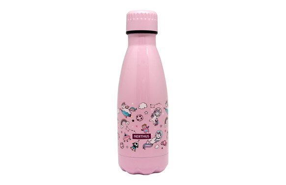 BOTELLA INOX TERMO DECORADA 350 ML - UNICORNIOS FIH 898 1
