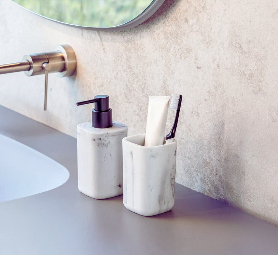 BOTE CEPILLOS DE DIENTES ZENSE MARMOL BL 2