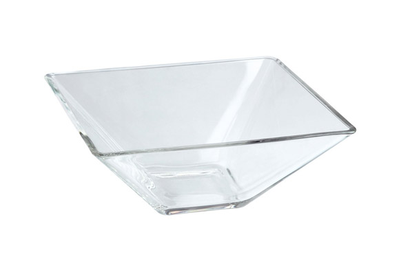 BOWL CRISTAL CUADRADO     14X17X7CM
