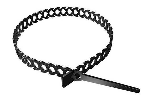 BRIDA REUTILABLE KABLEFIX-9X320 NEGRO