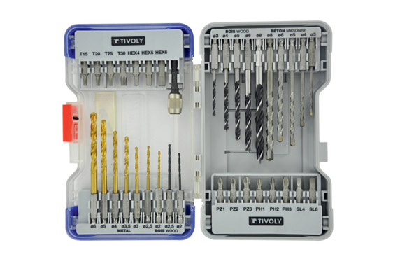 BROCAS Y PUNTAS JUEGO 35 PEN ESTUCHE RAN