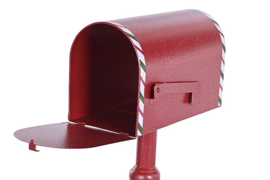 BUZON METAL ROJO 33X18X100.5 206936 3