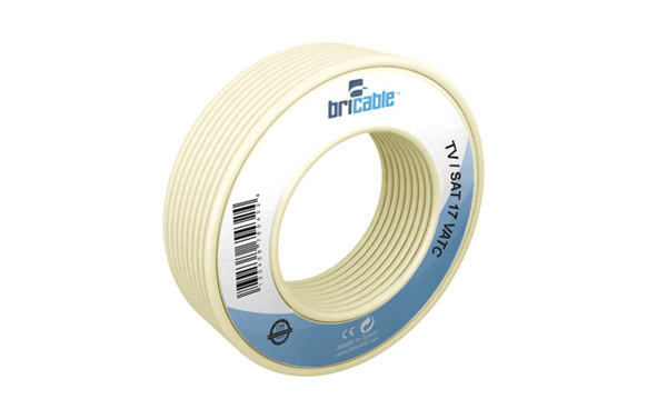 CABLE TELEFONO 4 HILOS    10MT MARFIL