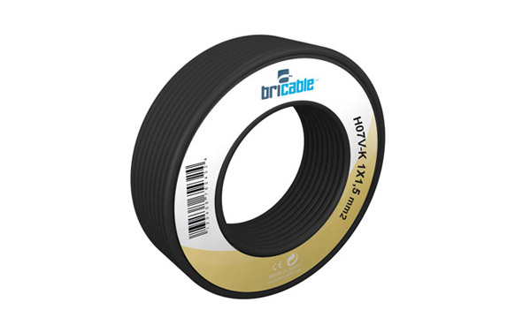 CABLE UNIPOLAR FLEXIBLE 1 5MT NEGRO