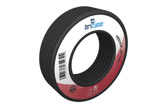 CABLE MANGUERA REDONDA 3 X10MT NEGRO