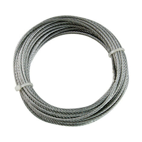 CABLE ACERO GALVA PARA TORNO 6 MTS
