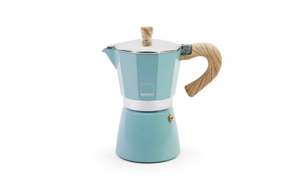 CAFETERA ALUMINIO FULL INDUCCION VENEZIA AZUL 3 TAZAS VEZ 003/IND/BLUE 1