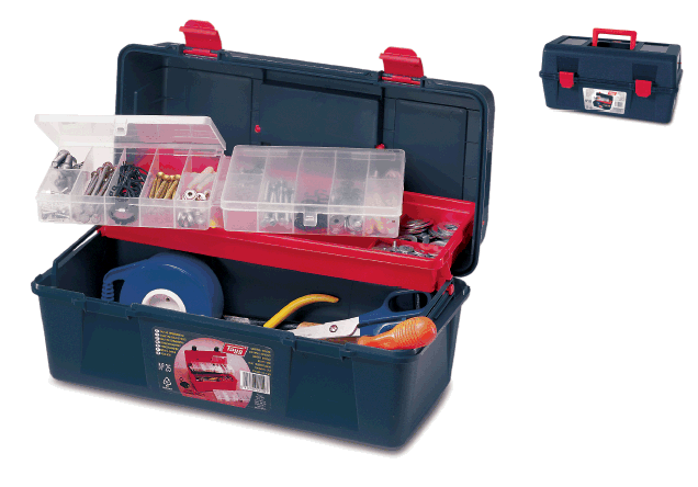 CAJA HERRAMIENTAS PLAST. TAYN.  -125003