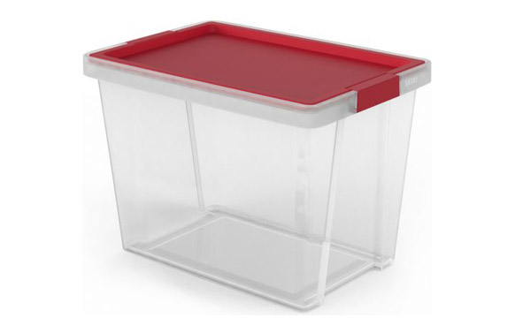 CAJA MULTIUSOS NEW ROJO   15 L
