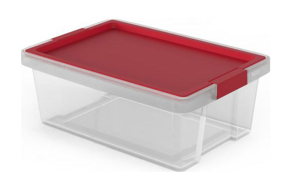CAJA MULTIUSOS NEW ROJO   7 L