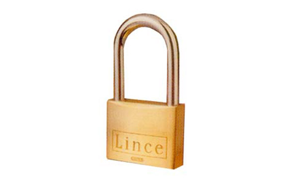 CANDADO 301 ARCO LARGO LIN40 MM LATON