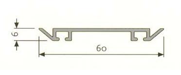 CARRIL INFERIOR PLATA CI1AG000 (MTS)