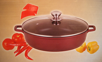 CAZUELA BAJA 28CMS C/TAP PROVENZA BCE028