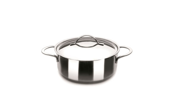 CAZUELA INOX CON TAPA NOAH24 CM-4L