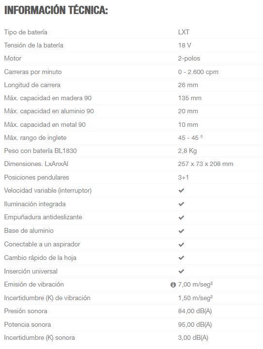 CEPILLO MAKITA 18V DKP181RTJU+DJV180Z 5