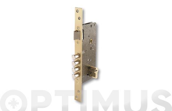 CERRADURA SEGURIDAD EMBUTI700B/50-DS15/6