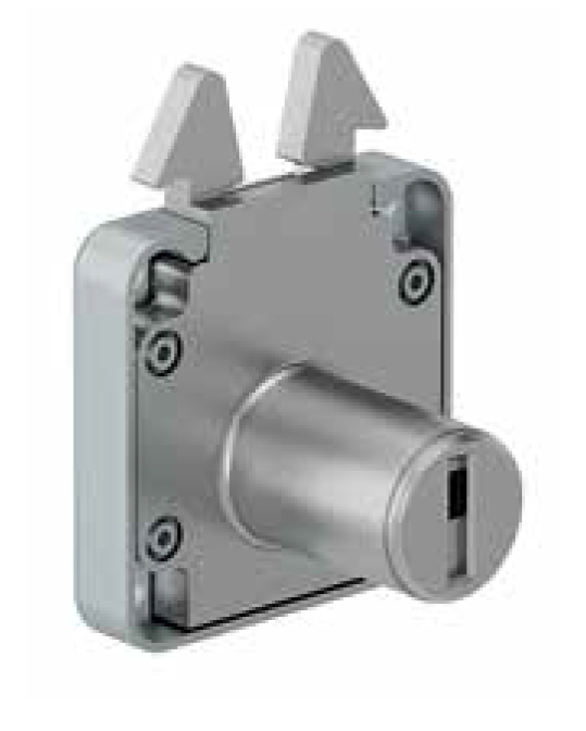 CERRADURA CORREDERA 855 D-19 DER.NIQUEL