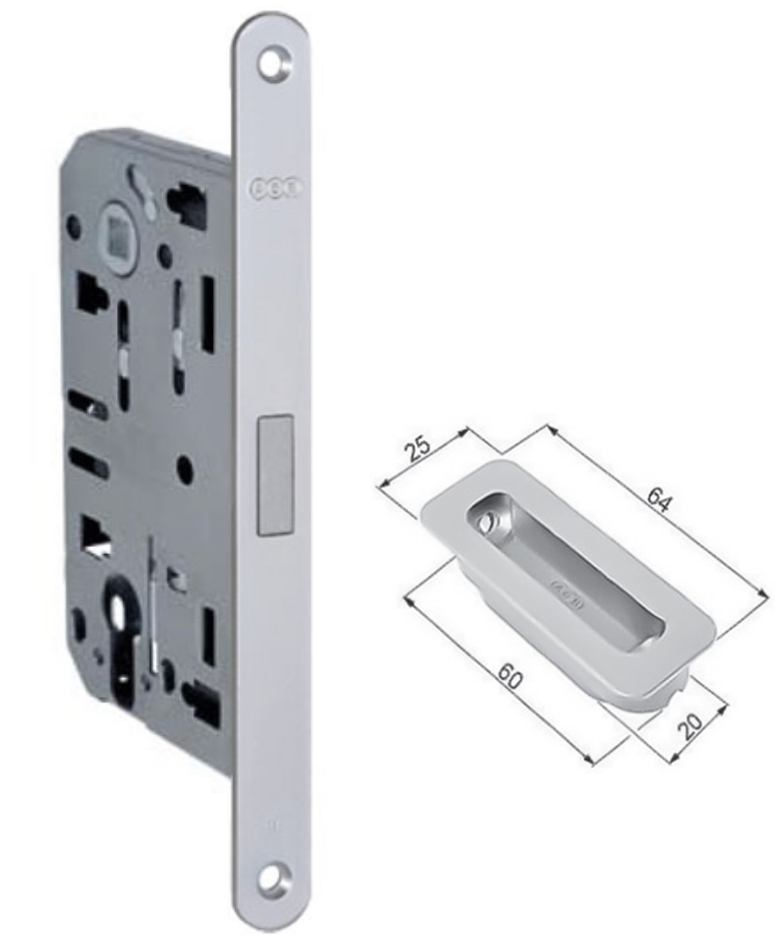 CERRADURA MAGN. P/CIL. B061035034 CR.MAT