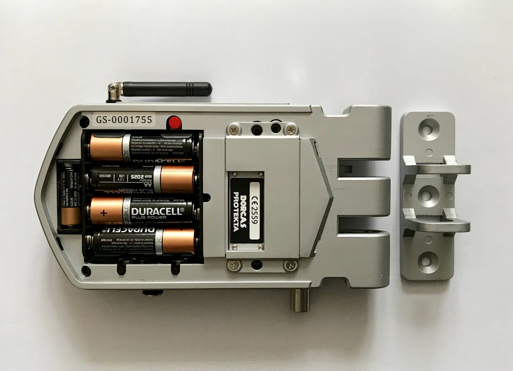 CERRADURA DORCAS PROTEKTA PLATA DPRO 6