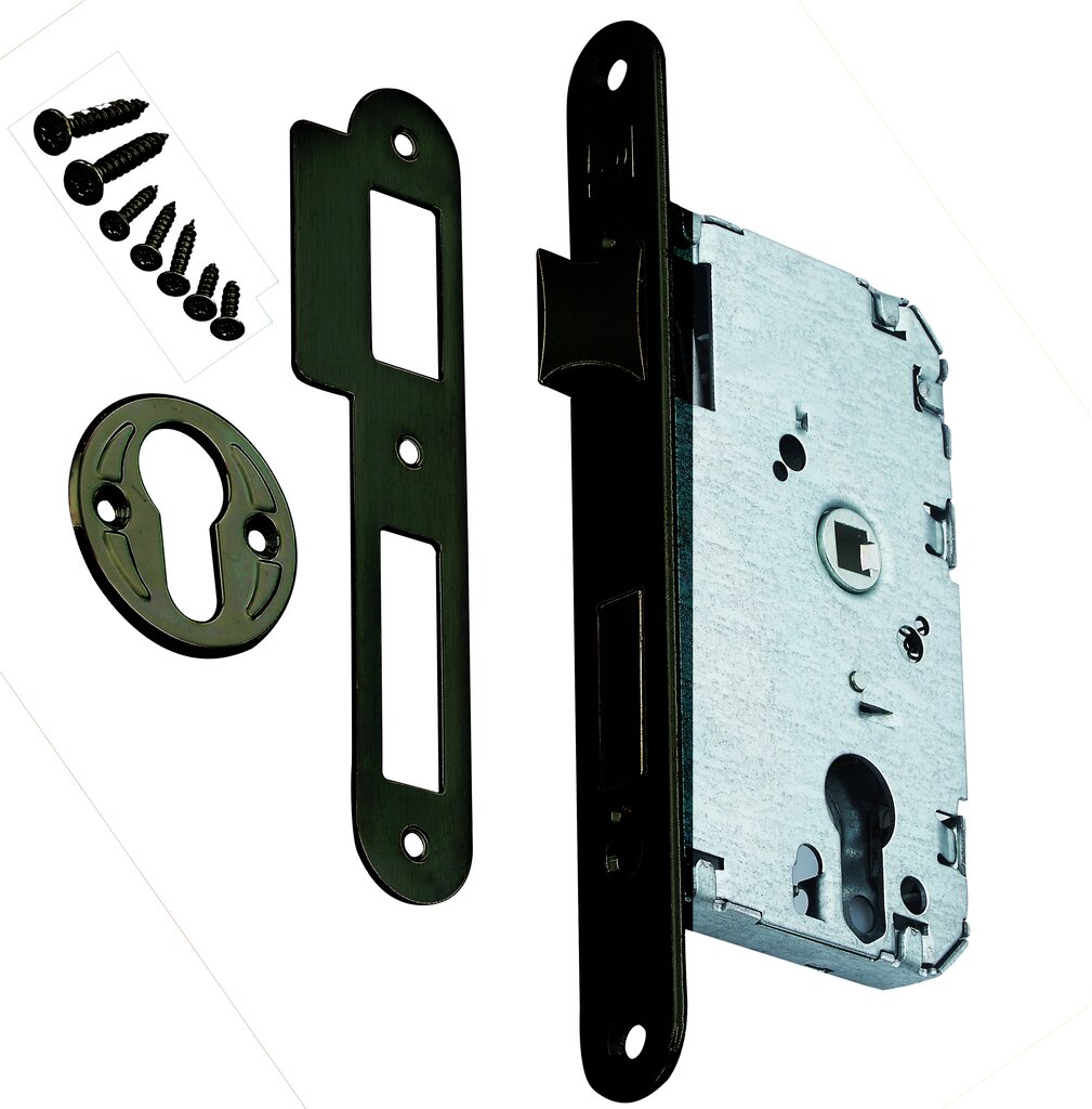 CERRADURA 1047 50MM NEGRO (C/RDA) S/CIL