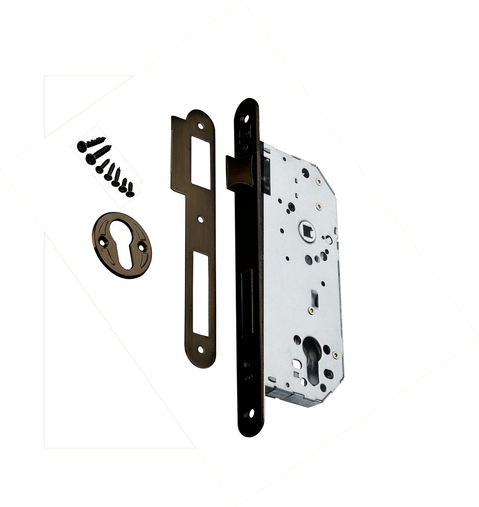 CERRADURA 1085 50MM NEGRO (C/RDA) S/CIL