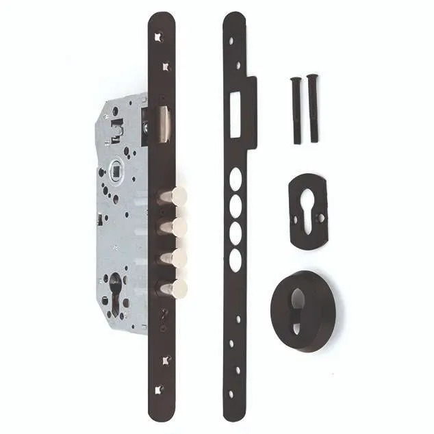 CERRADURA C6101 (R100/50) NEGRO