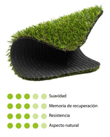 CESPED ARTIFICIAL LONDON 20MM 2 X 10M.