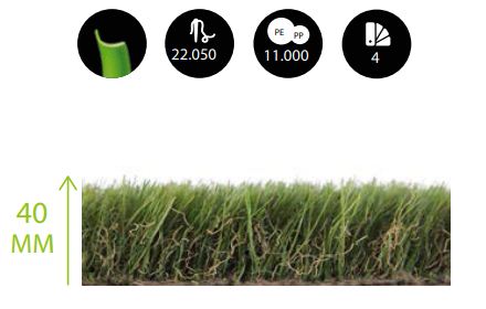 CESPED ARTIFICIAL MILAN  40MM 2 X 25M. 2