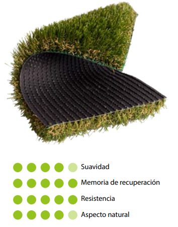 CESPED ARTIFICIAL GALES 35MM 2 X 25M