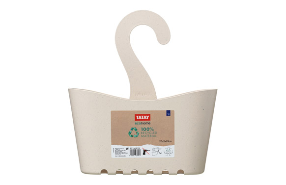CESTO DUCHA CON COLGADOR  ECOHOME