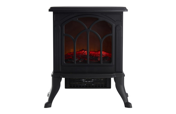 CHIMENEA ELECTRICA NEGRA  1500 W