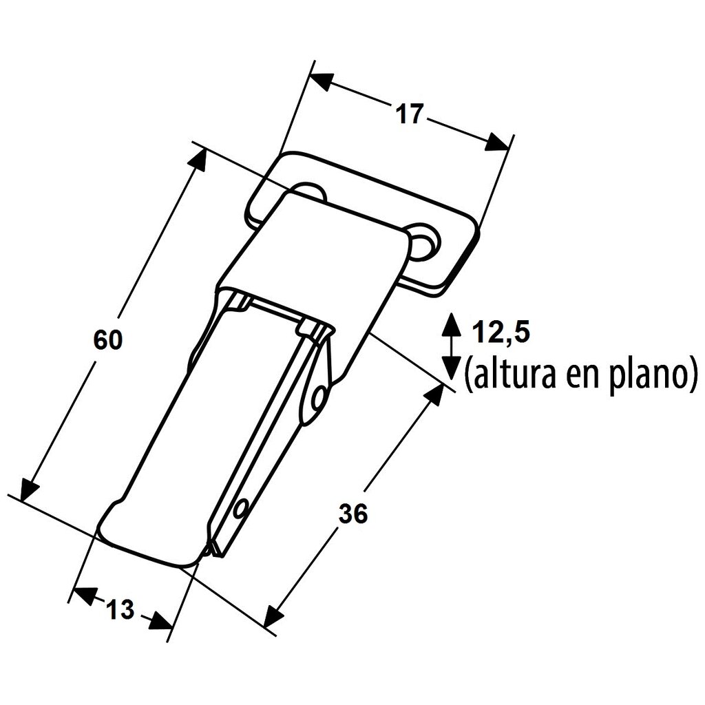CIERRE CAJAS MOD. 984 -  60 2