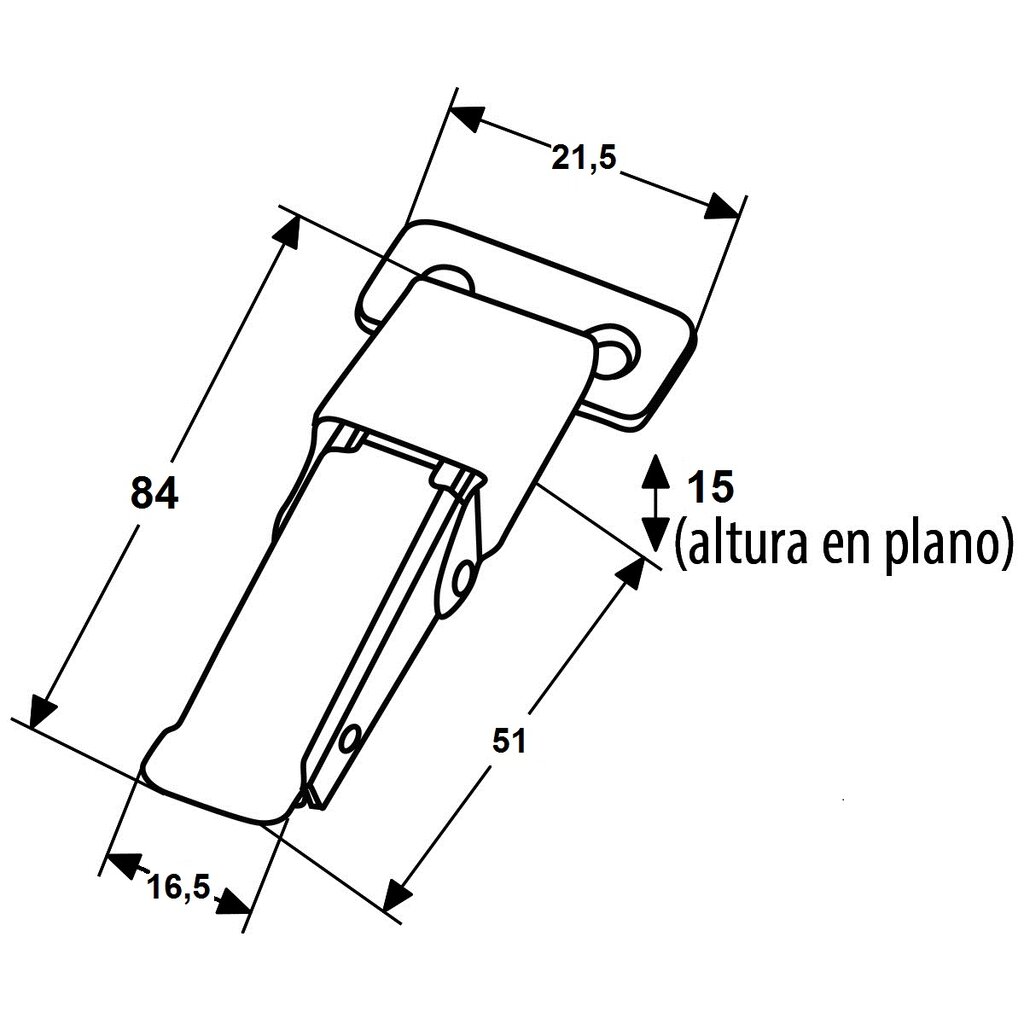 CIERRE CAJAS MOD. 984 -  80 2
