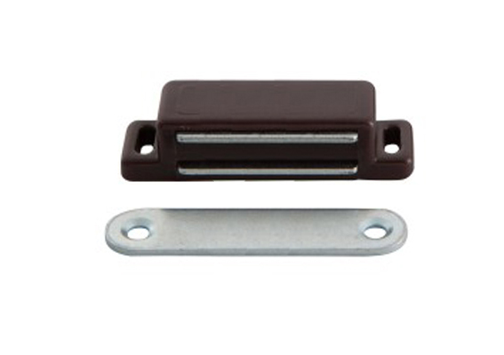 CIERRE IMAN GIGANTE MARRON FUERTE