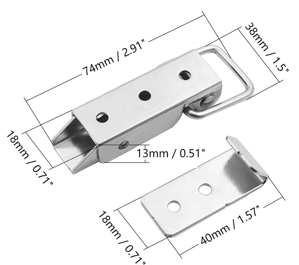 CIERRE CAJAS E-4682 ARCON 70MM 4