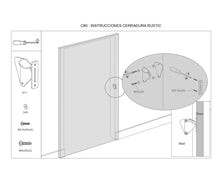 CIERRE PUERTA RUSTIC JM-8TD INOX 3