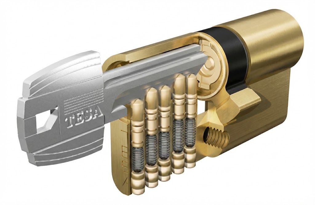 CILINDRO TE5 LEVA LARGA   60-10 LATON, 3