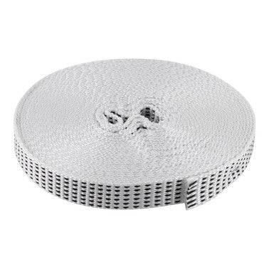 CINTA P/NEGRA C/BLANCO     14MM (6MTS)