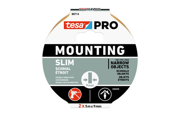 CINTA DOBLE CARA MOUNTING 5 M X 9 MM