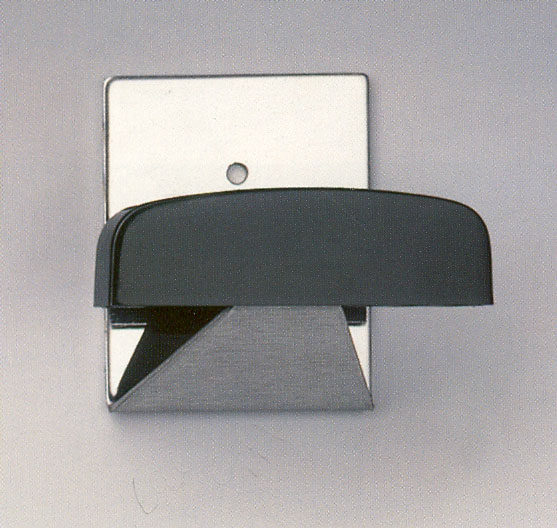 COLGADOR ADHESIVO (BL.1 u)  2045-NEGRO