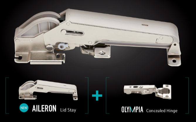 COMPAS AILERON STAY TOP ARN-2-H-BL-S 2