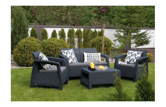 CONJUNTO RATAN RESINA ANTRCORFU LOUNGESE