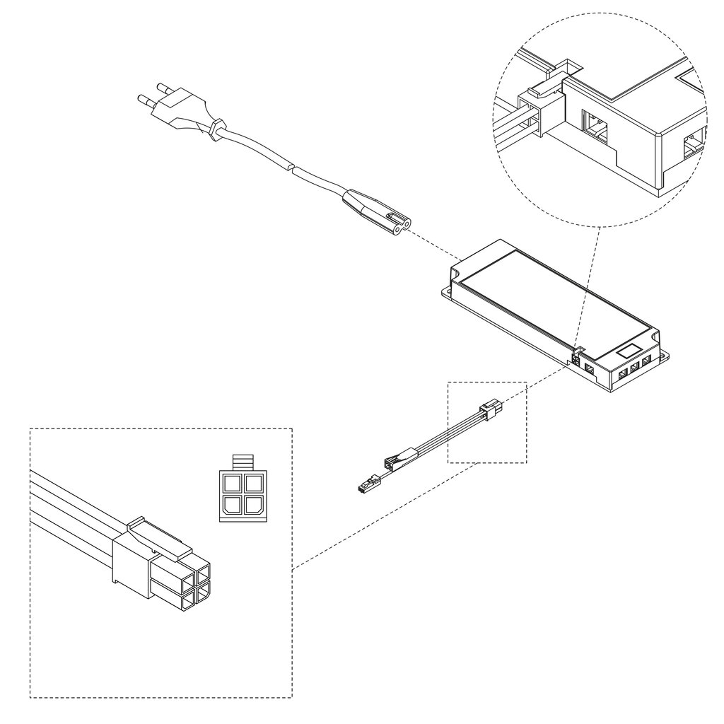 CONVERTIDOR LED 90W. (24V DC) 5152720 4