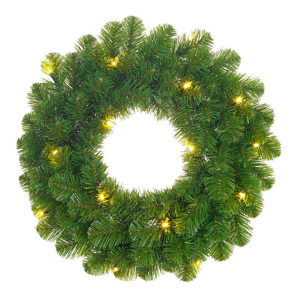CORONA NAVIDAD LED INCORPOR. 45CM  72151